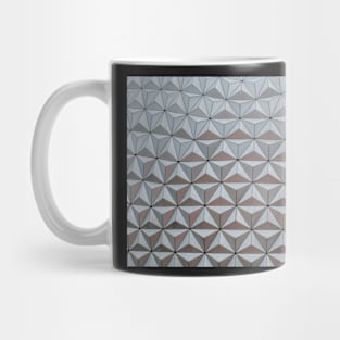 Abstract background made from triangles small Mug